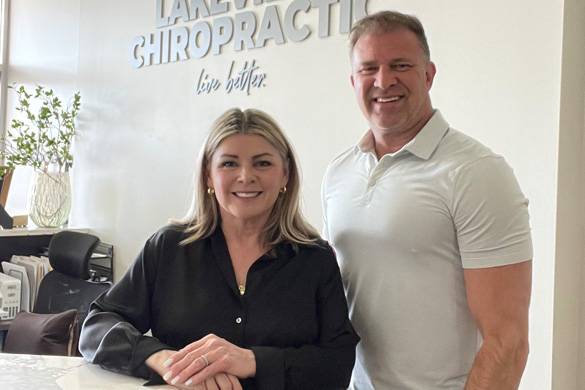 Chiropractor Calgary AB Michael Kricken With Staff