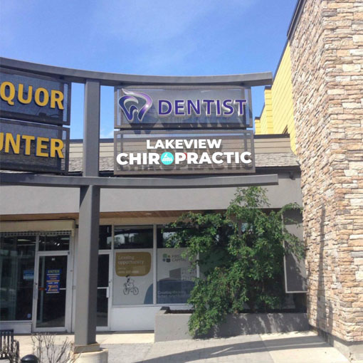 Chiropractic Calgary AB Front Of Office HP